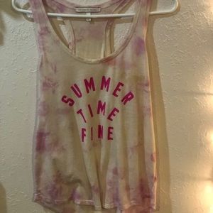 Tie Dye Victoria Secret Tank